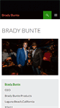 Mobile Screenshot of bradybunte.com